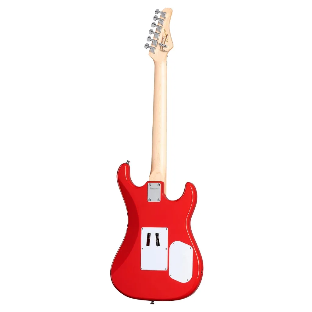 Kramer Pacer Classic Left Handed Electric Guitar - Scarlet Red Metallic