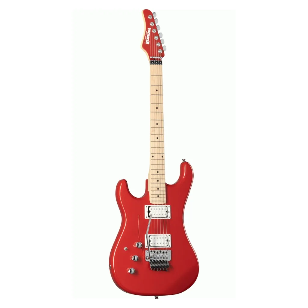 Kramer Pacer Classic Left Handed Electric Guitar - Scarlet Red Metallic