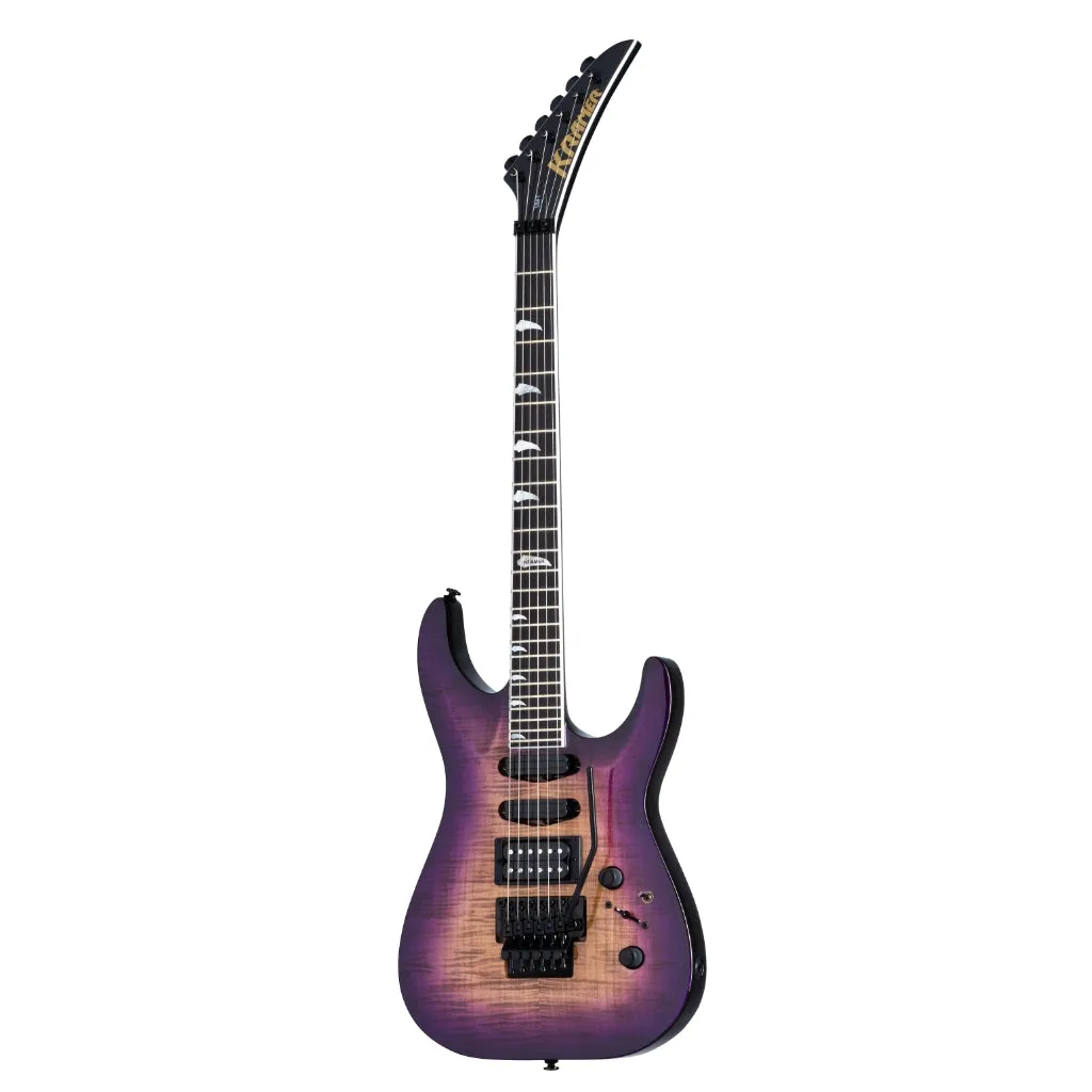 Kramer SM-1 Figured Electric Guitar - Royal Purple Perimeter
