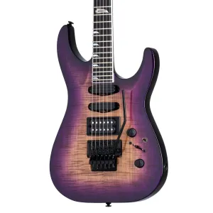 Kramer SM-1 Figured Electric Guitar - Royal Purple Perimeter