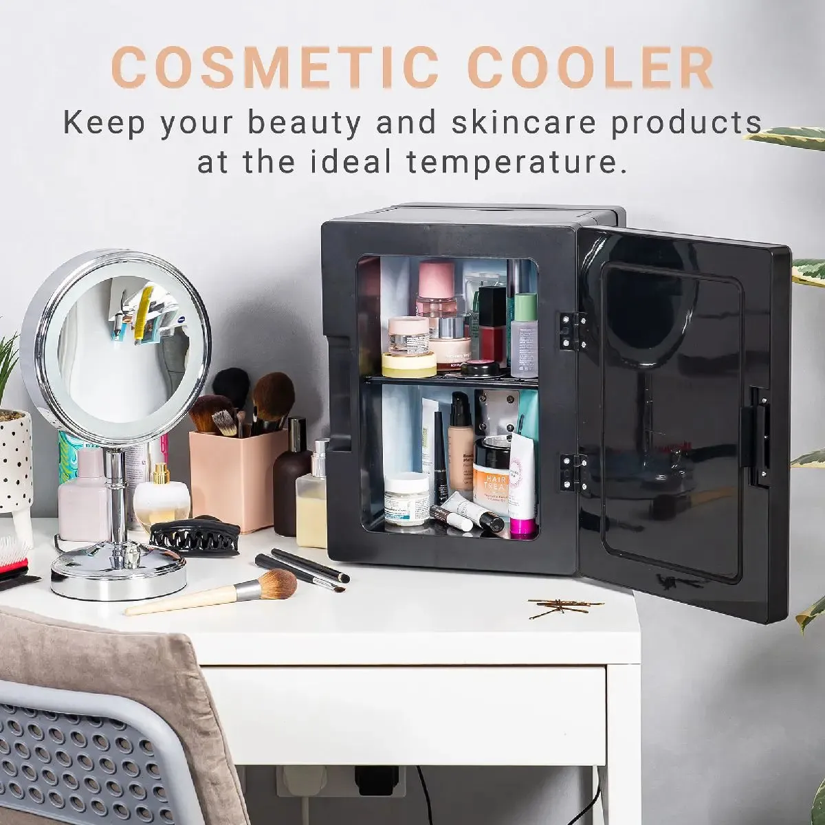 Kuhla K8CLR1001B Black 8L Mini Cooler