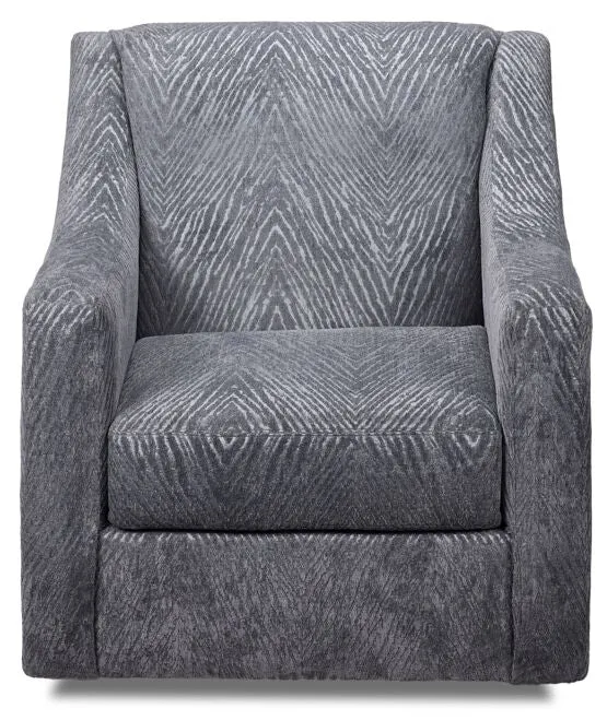 Lamar-Key Accent Chair - Grey