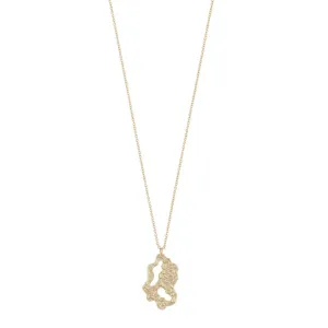 Lauren Pendant Necklace | Gold Plated