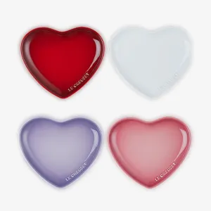 Le Creuset | Heart Plates - Set of 4