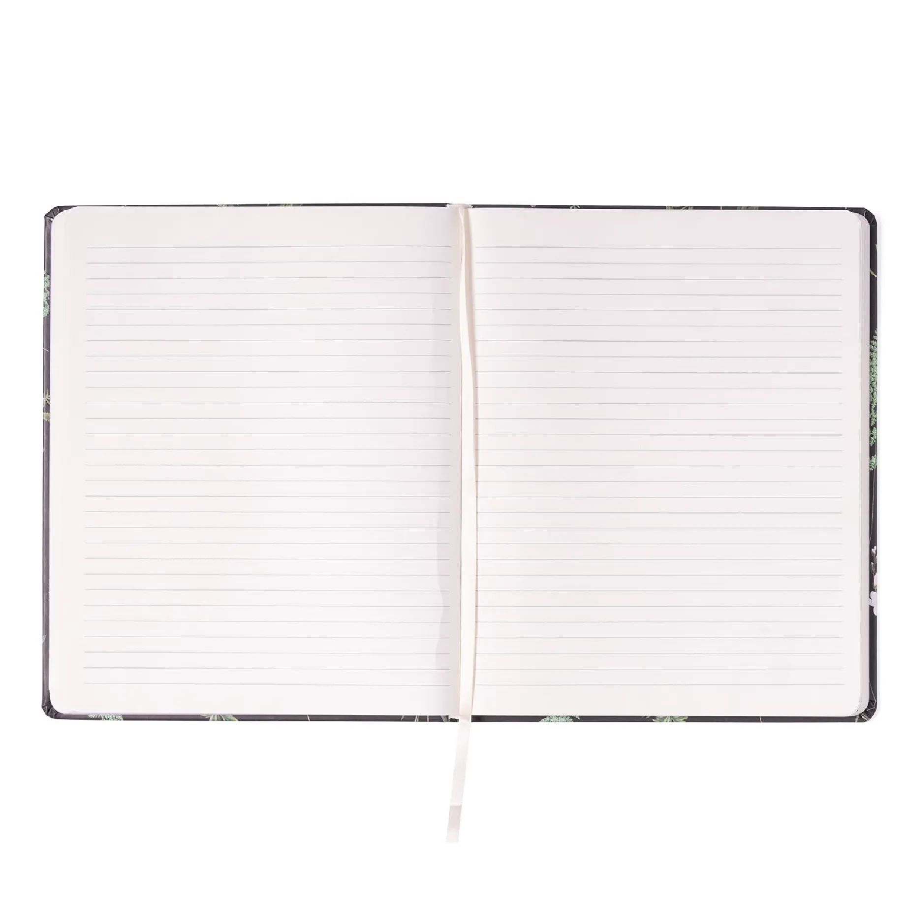 Lined Hardcover Desk Journal | Dusk Ferns |  8x10"