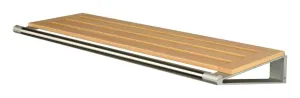 Loca Knax Hat Shelf 80 Cm, Beech/Aluminium
