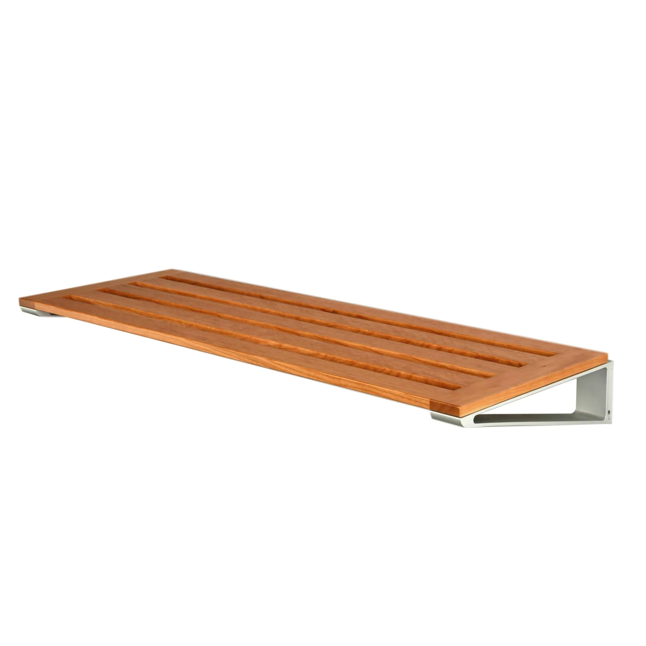 Loca Knax Shoe Rack 40 Cm, Cherry/Aluminium
