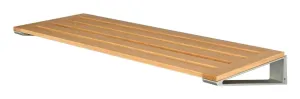 Loca Knax Shoe Rack 60 Cm, Beech/Aluminium