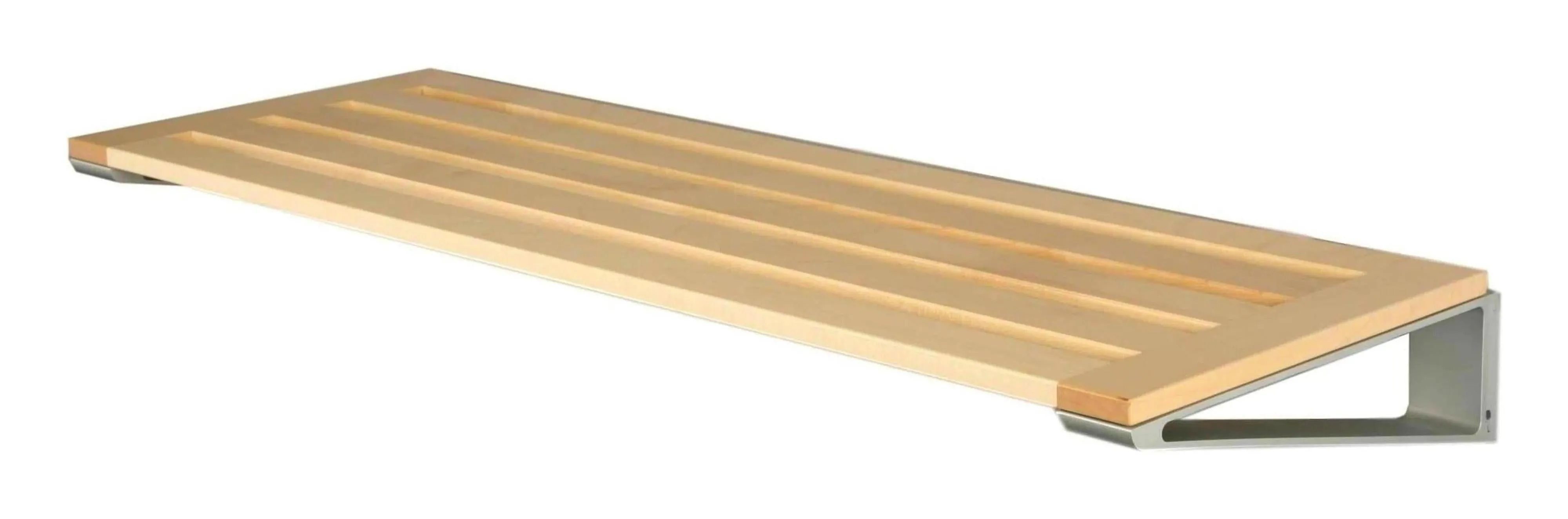 Loca Knax Shoe Rack 80 Cm, Maple/Aluminium