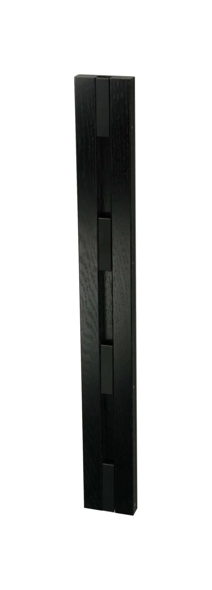 Loca Knax Vertical Coat Rack, Oak Black Stained/Black