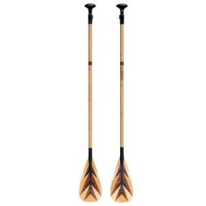 LP-03 Carbon & Bamboo Feather Stand Up Paddleboard Paddle