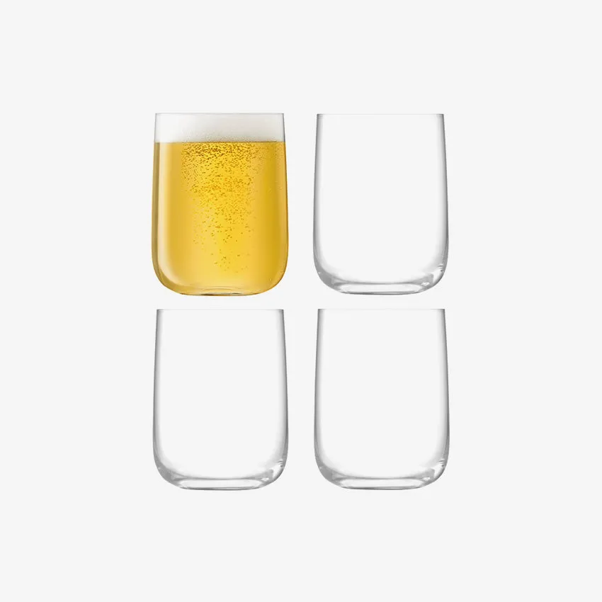 Lsa | Borough Bar Glass 625ml Clear - Set of 4