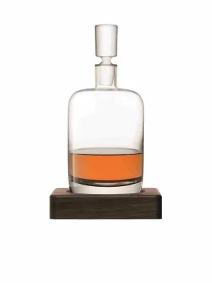 Lsa | Whisky Renfrew Decanter & Walnut Base