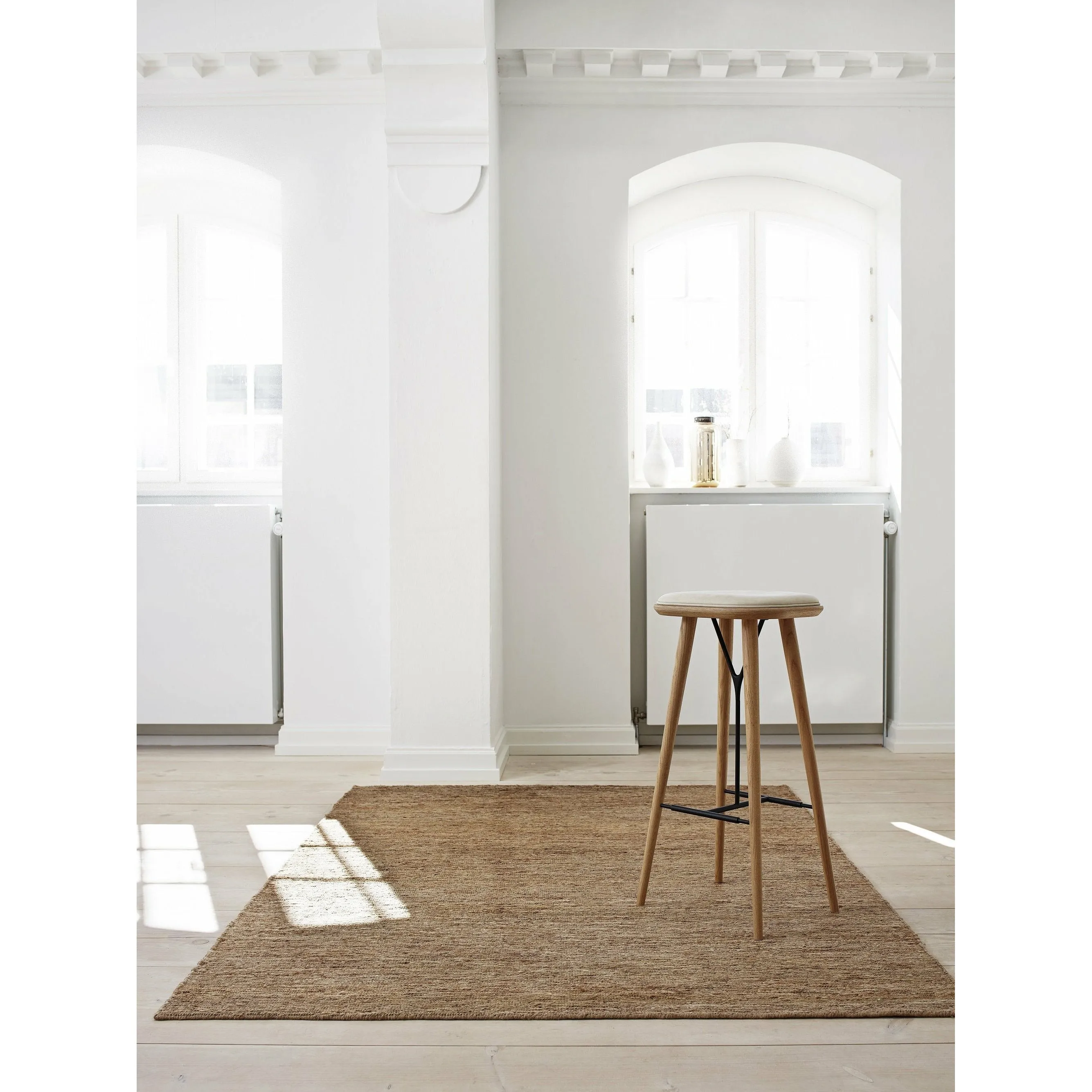 Massimo Sumace Rug Natural Without Fringes, 250x300 Cm