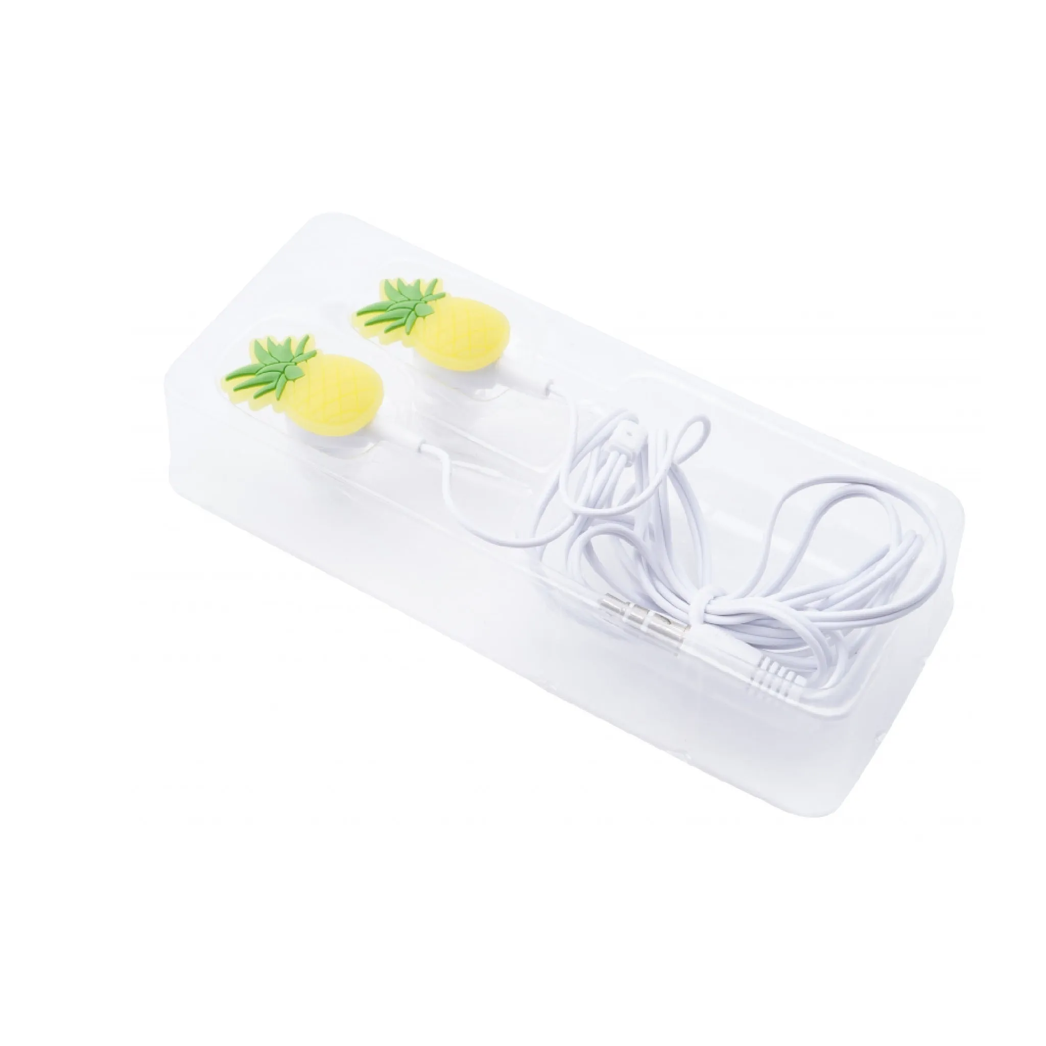 Miami Lights Wired Pineapple Earphones