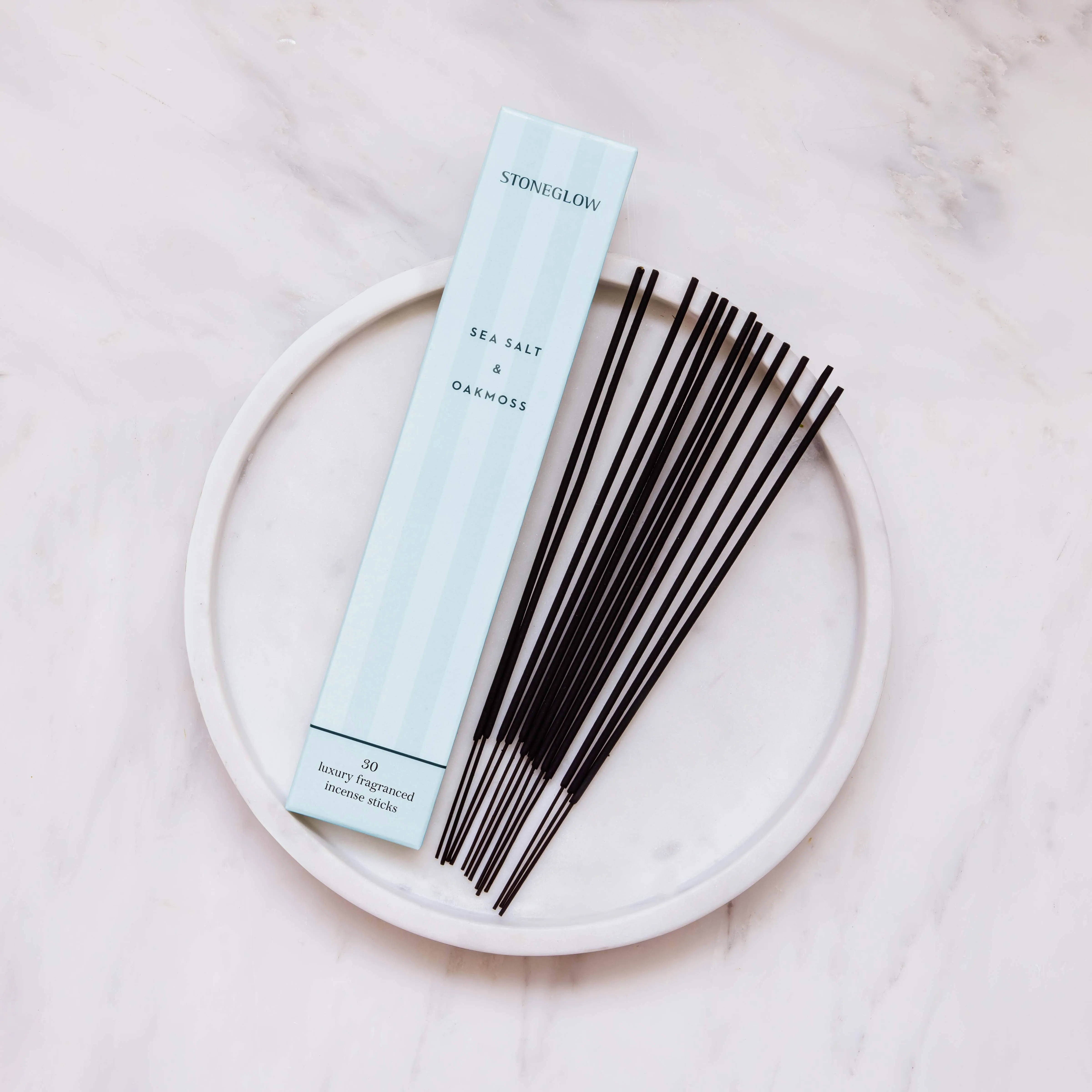 Modern Classics Scented Incense Sticks | Sea Salt & Oakmoss | Set of 30
