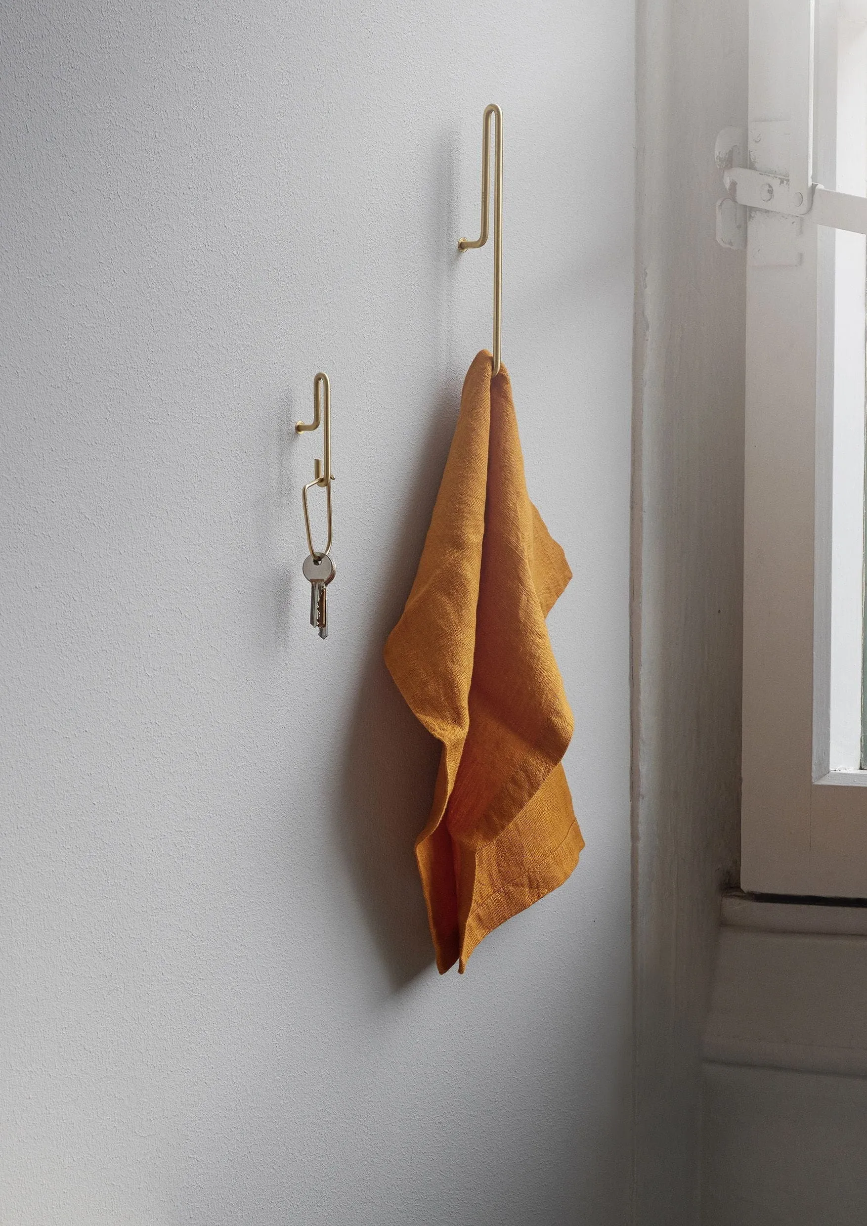 Moebe Wall Hook Large, Gold