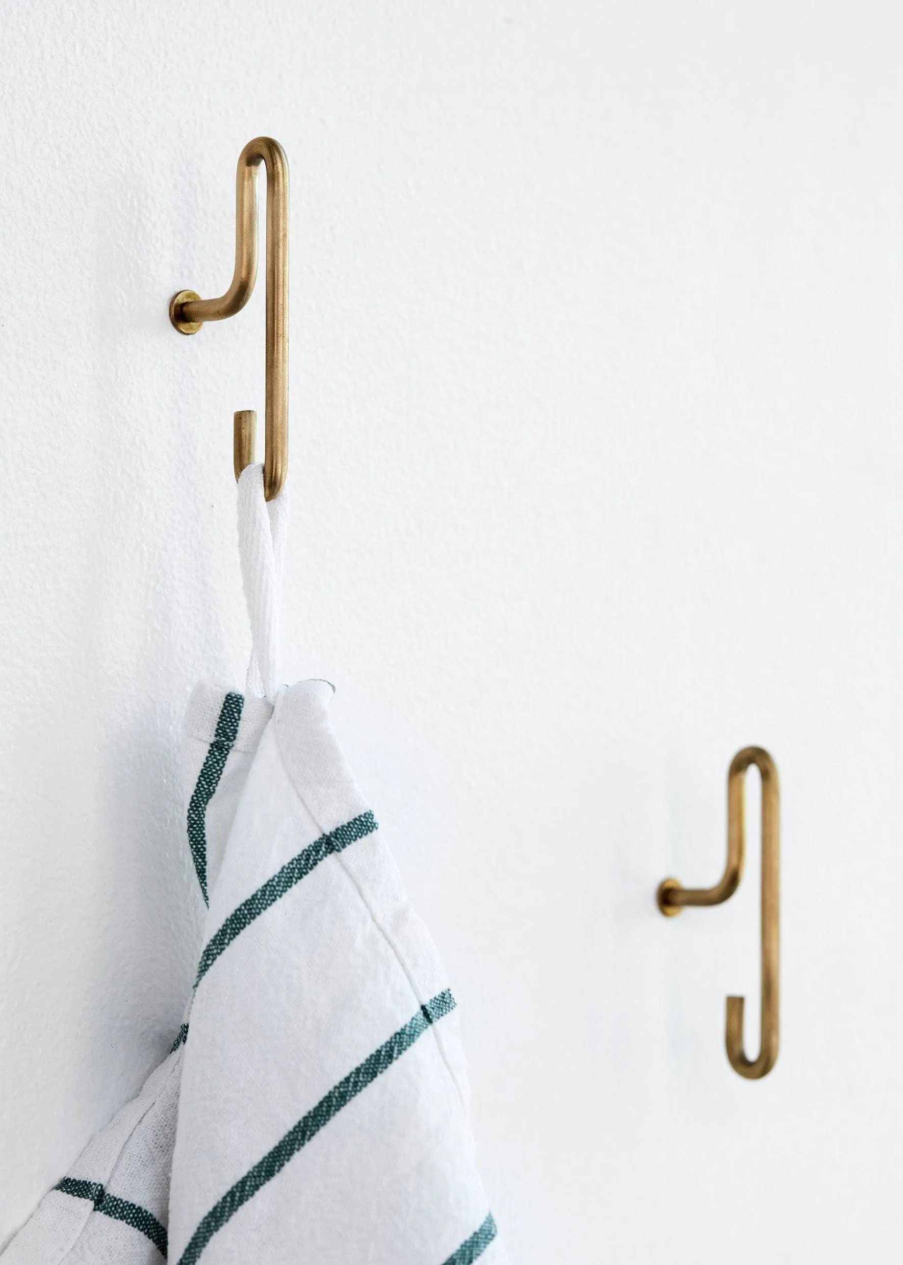 Moebe Wall Hook Large, Gold