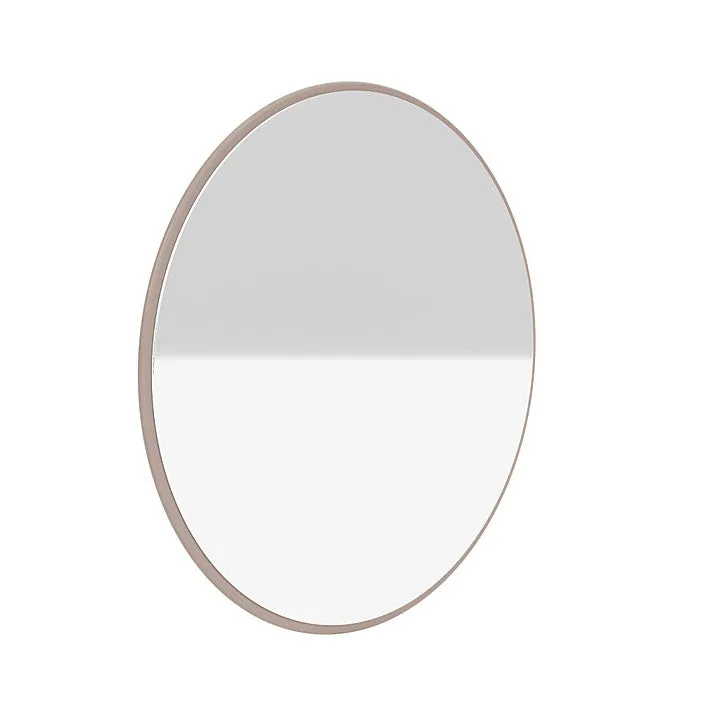 Montana Colour Frame Mirror, Mushroom Brown