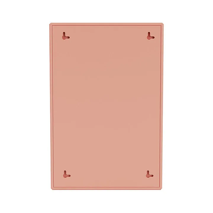 Montana Shelfie Mirror With Shelf Frame, Rhubarb Red