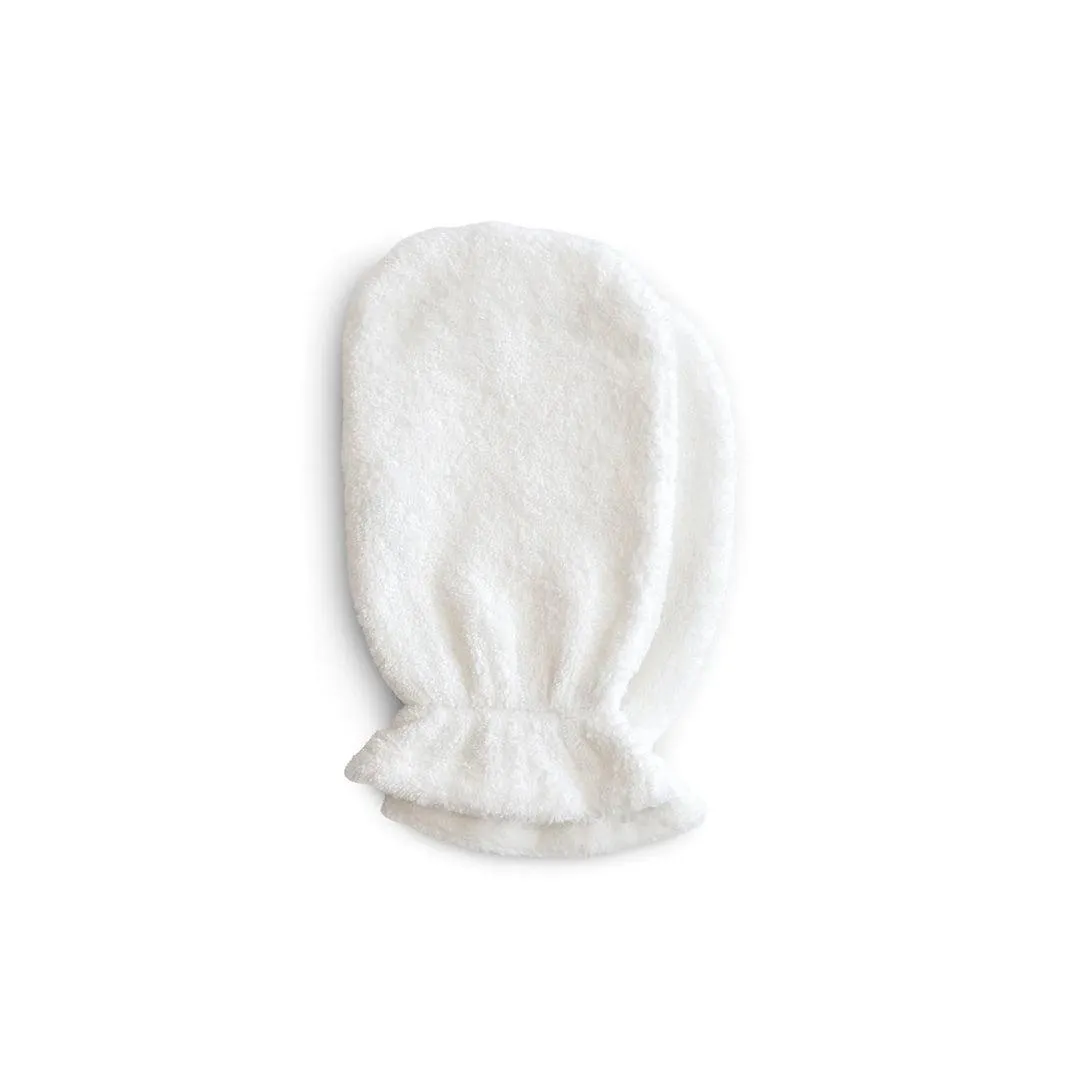 Mushie Bath Mitt - 2 Pack - Pearl