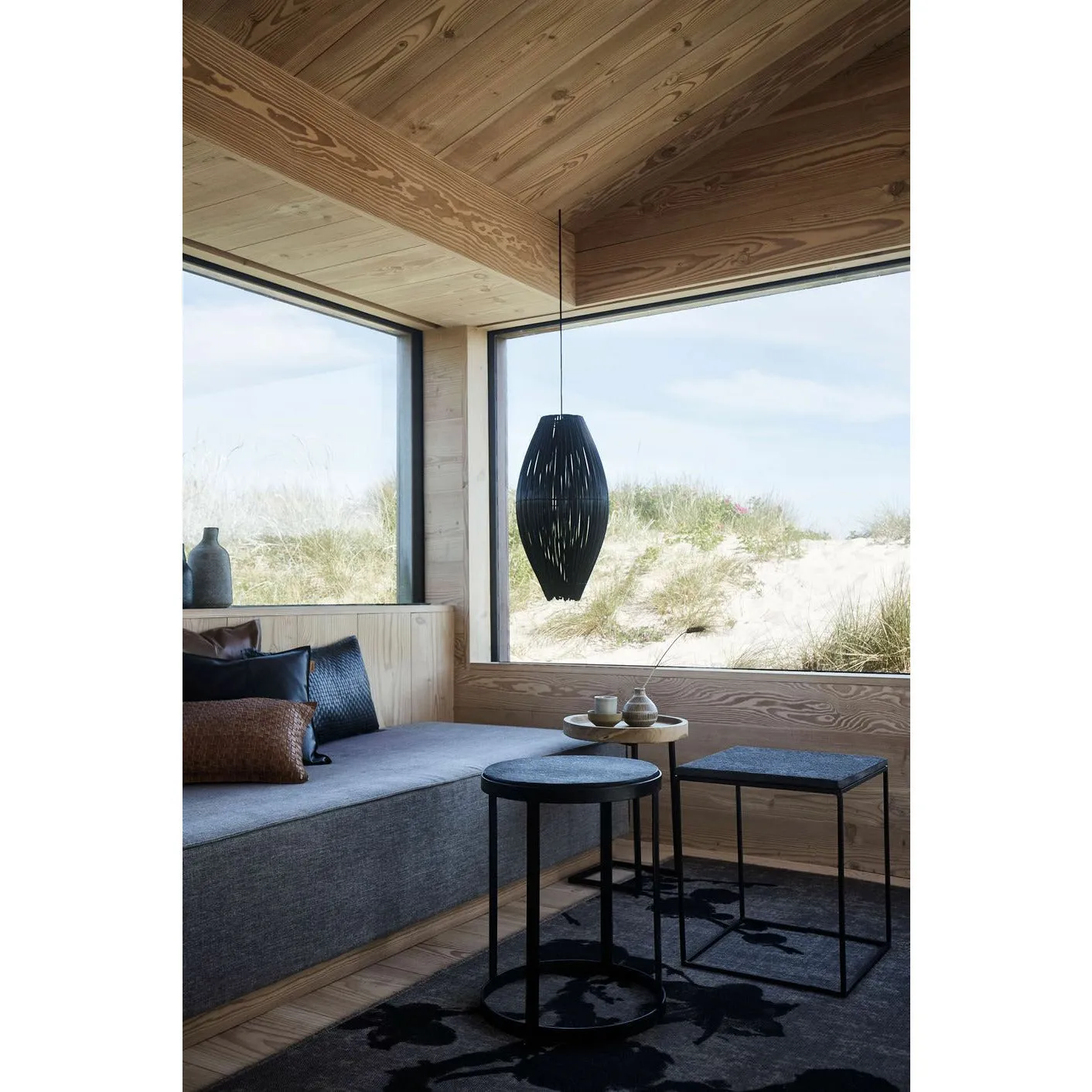 Muubs Missouri Rug Beige/Black, 300cm