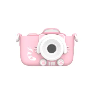 myFirst Digital Camera 3 Pink Rubber Kitty Case - 16MP