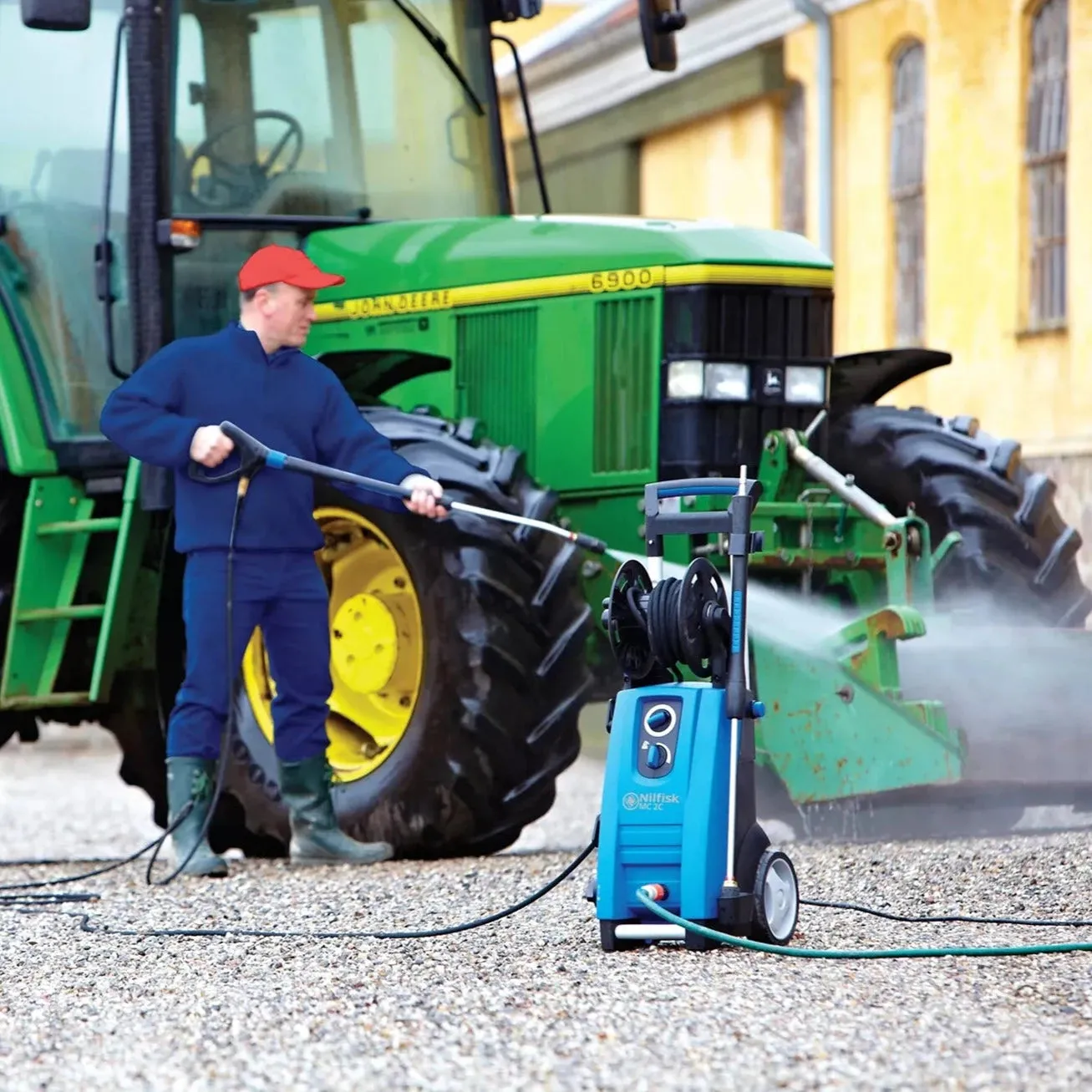 Nilfisk MC 2C Mobile Cold Water Pressure Washer