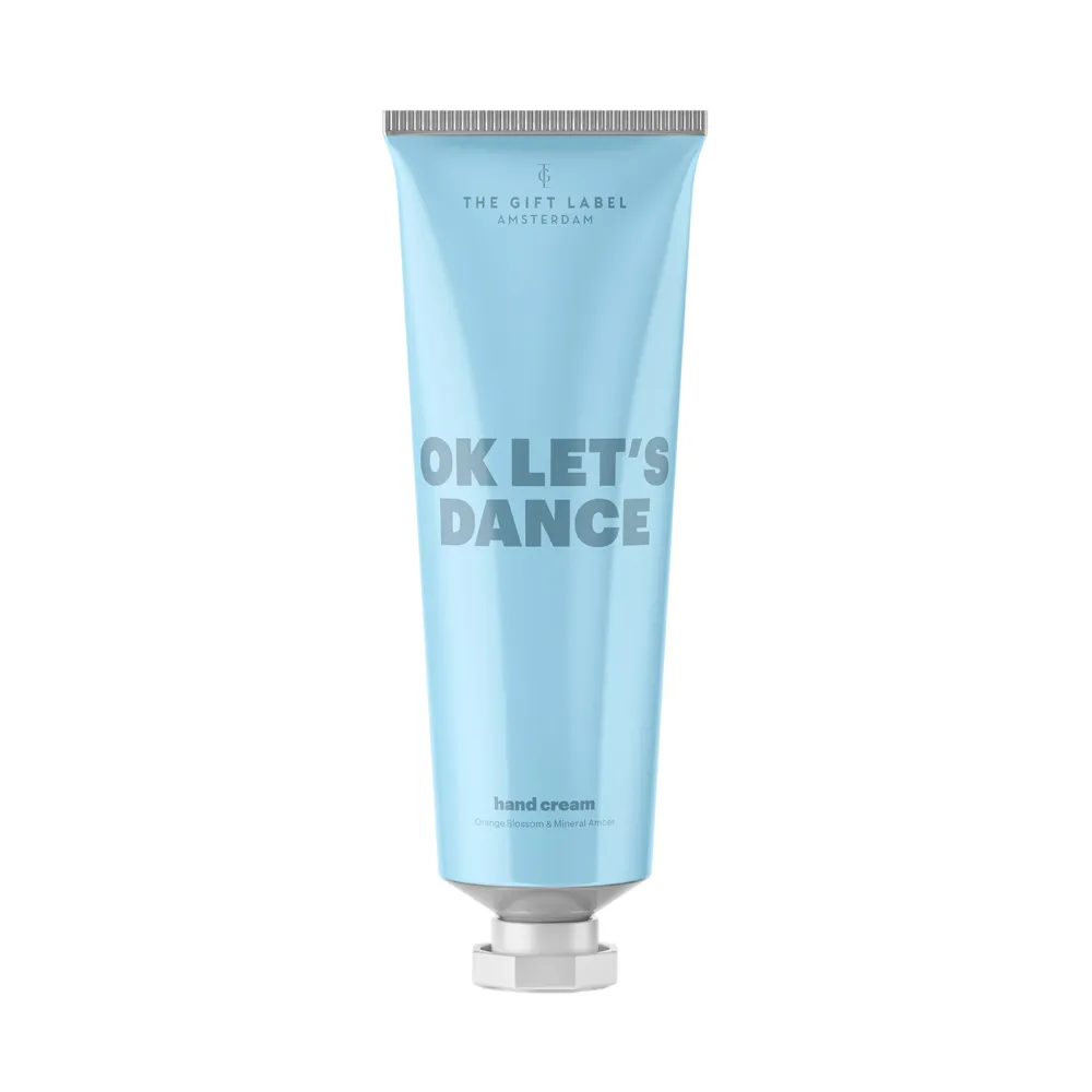 'OK Let's Dance' Hand Cream Tube | Studio Collection |50ml