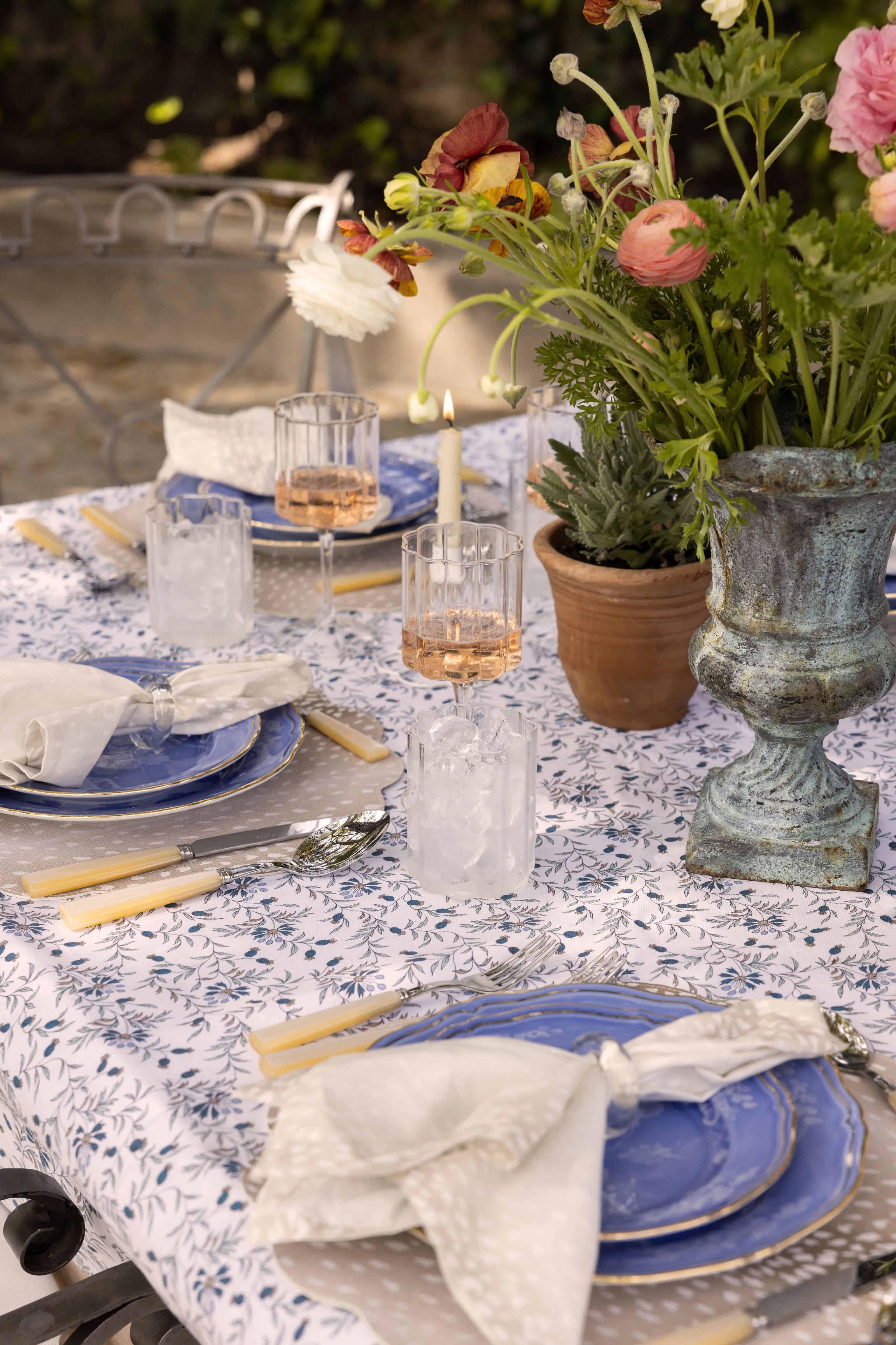 Oriente Italiano Pervinca Salad Plate