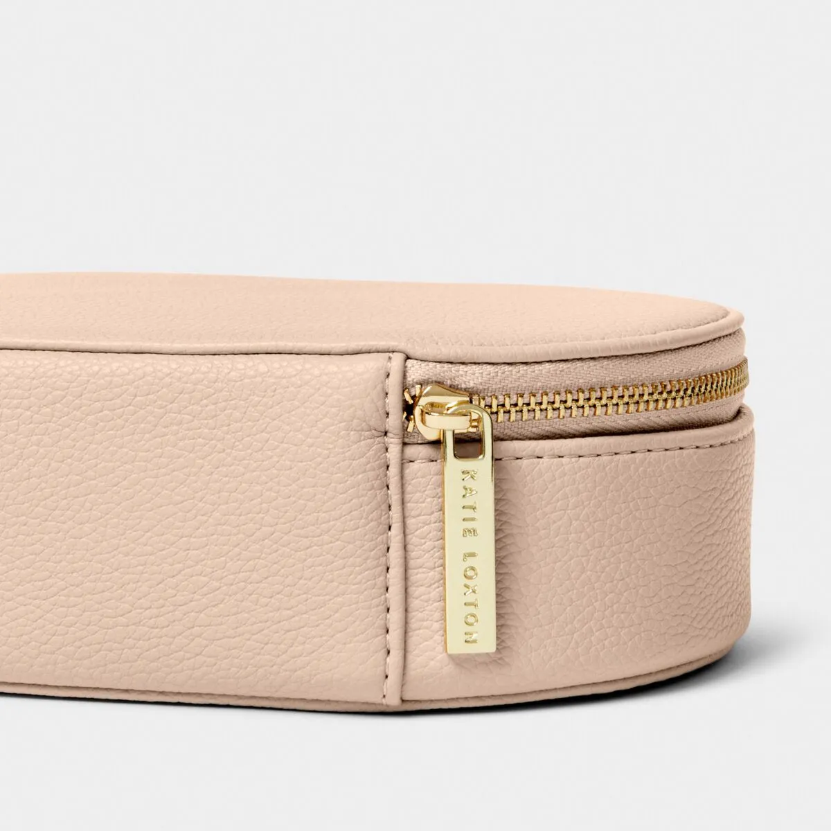 Oval Jewellery Box | Nude Pink
