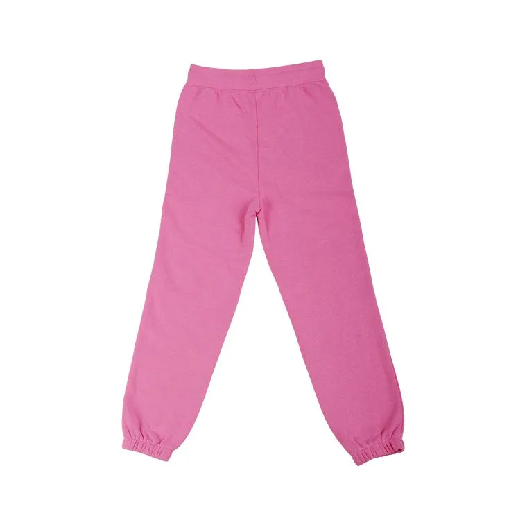 Oversize Track Pants, Pink, Size 8