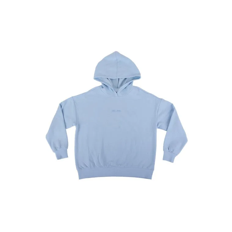 Oversized Hoodie, Blue, Size S
