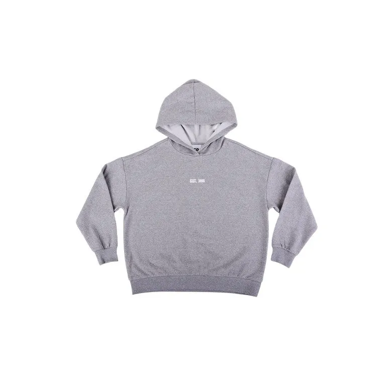 Oversized Hoodie, Grey Marle, Size L