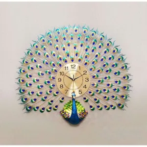 Peacock Wall Clock #517