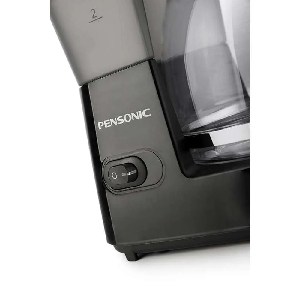 Pensonic Filter Coffee Maker 10 Cup 750W Black