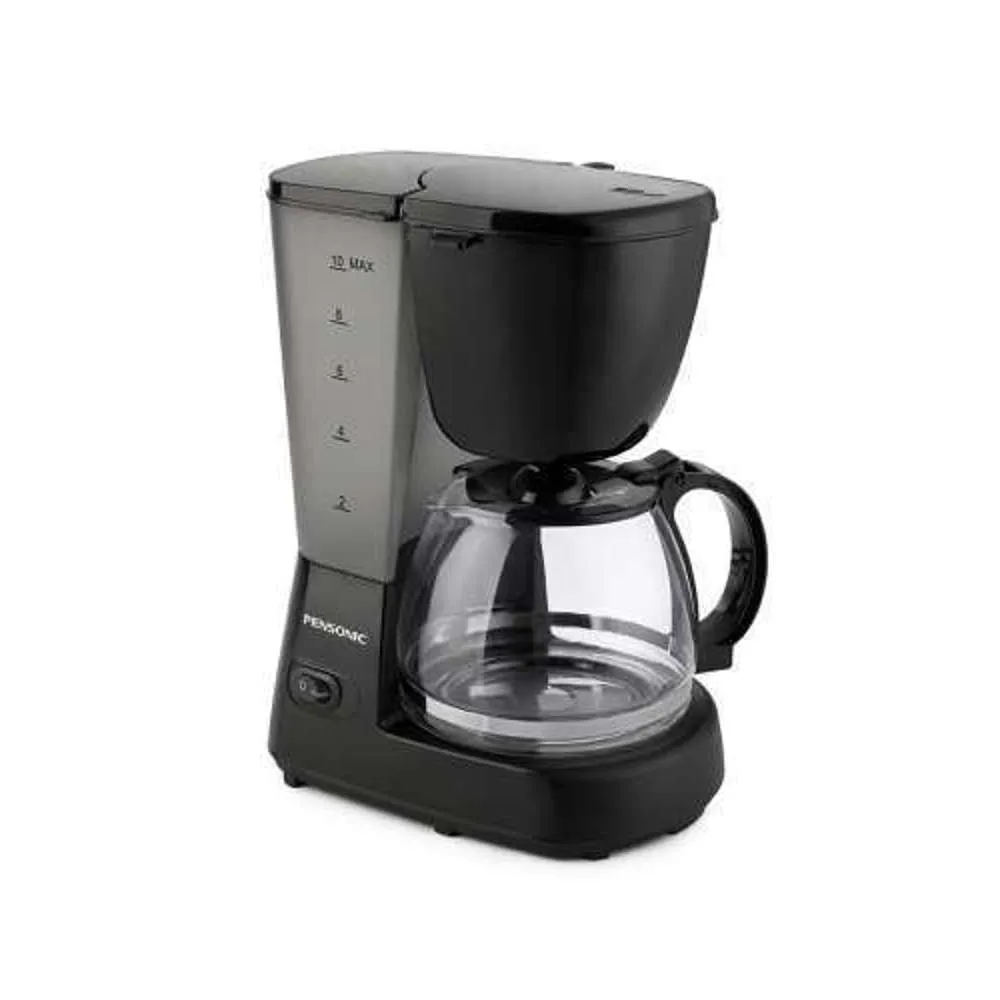 Pensonic Filter Coffee Maker 10 Cup 750W Black