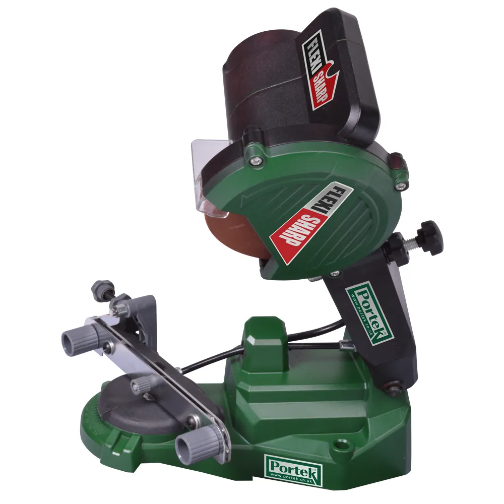 Portek FlexiSharp Cordless Auto Clamp Chainsaw Sharpener