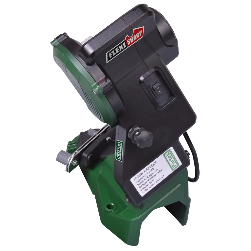 Portek FlexiSharp Cordless Auto Clamp Chainsaw Sharpener