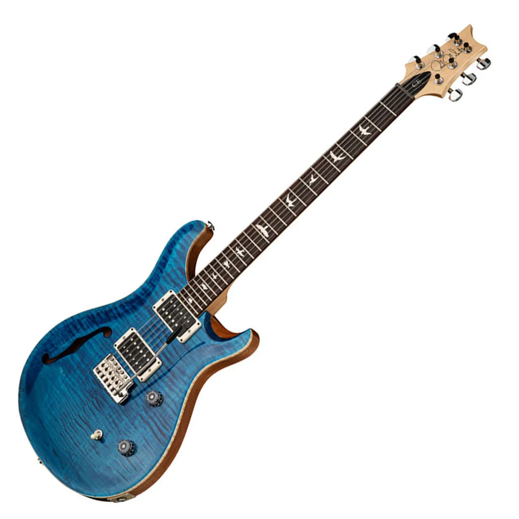 PRS CE24 Semi-Hollow Electric Guitar - Blue Matteo