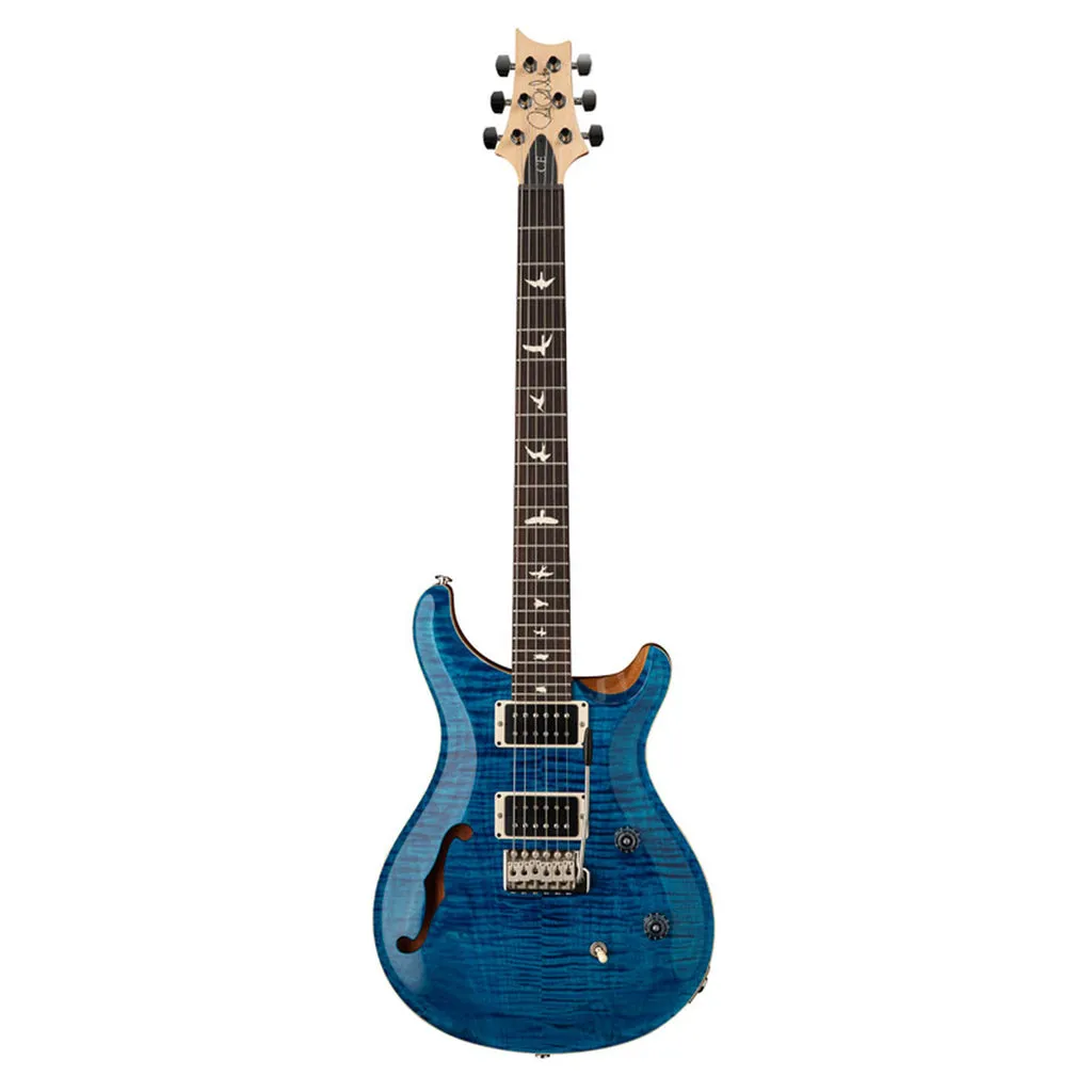 PRS CE24 Semi-Hollow Electric Guitar - Blue Matteo