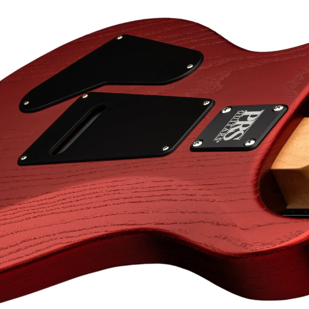 PRS CE2408 Swamp Ash Satin Electric Guitar - Red Apple Metallic