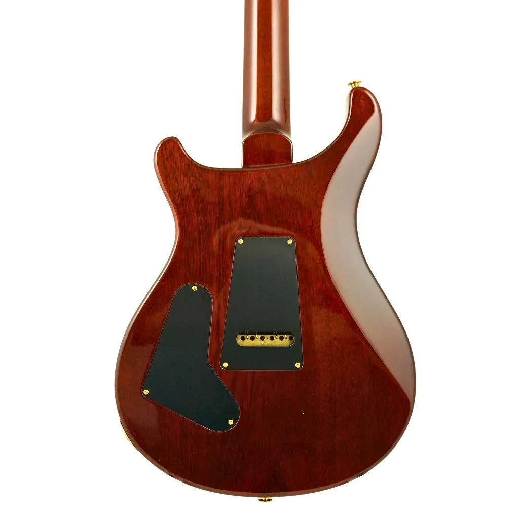 PRS Custom 24, Pat Thin Neck, 10 Top, Orange Tiger