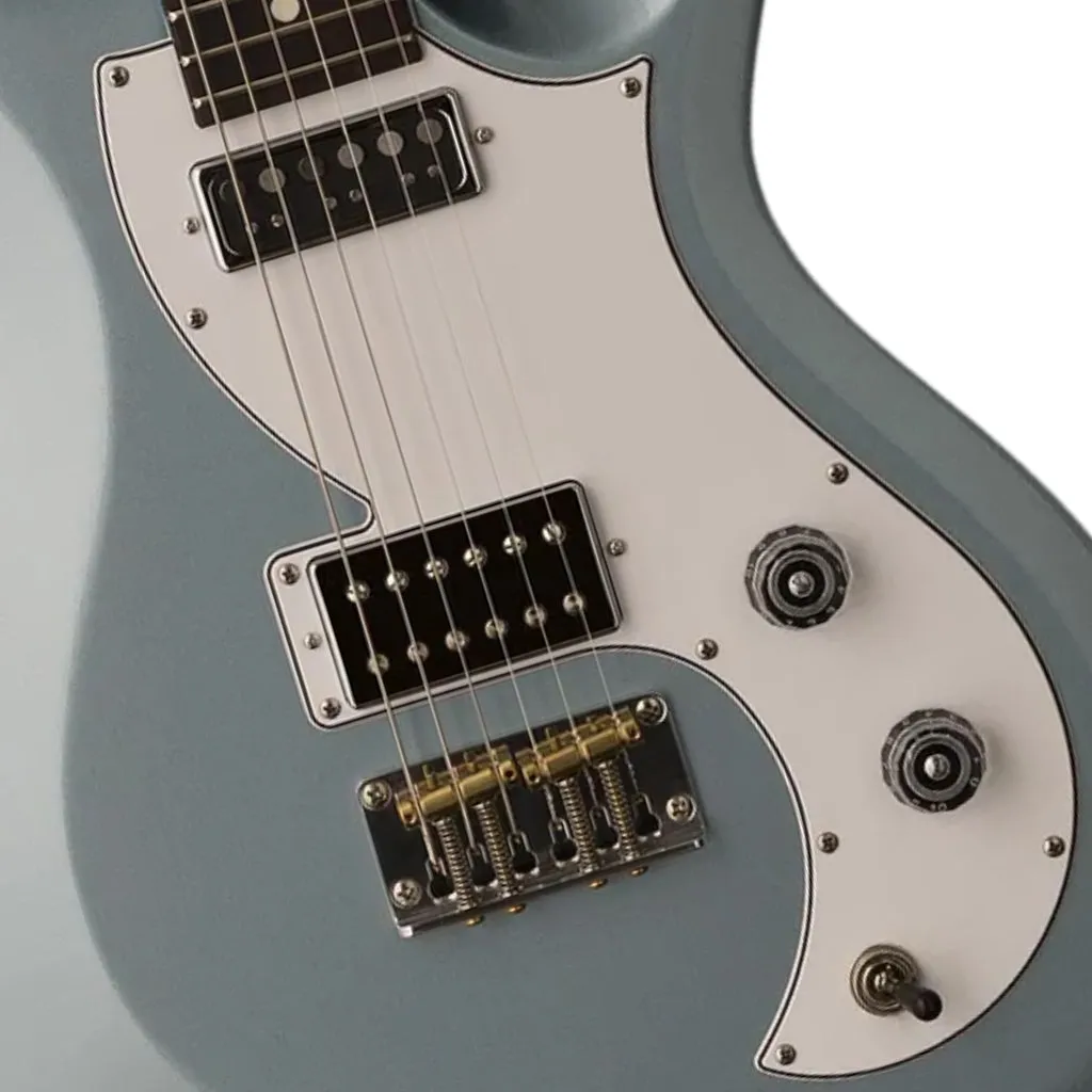 PRS S2 Vela - Frost Blue Metallica - Dot inlay