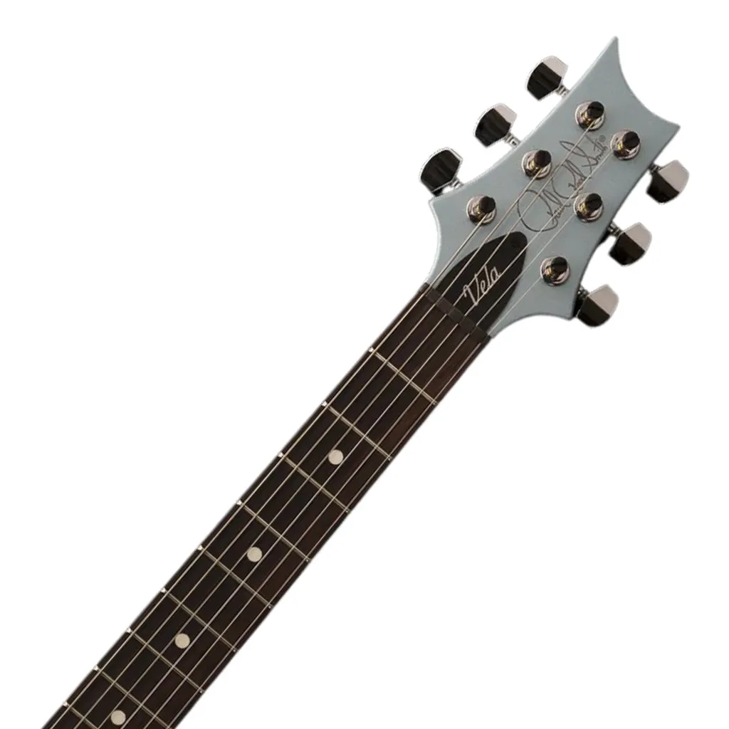 PRS S2 Vela - Frost Blue Metallica - Dot inlay