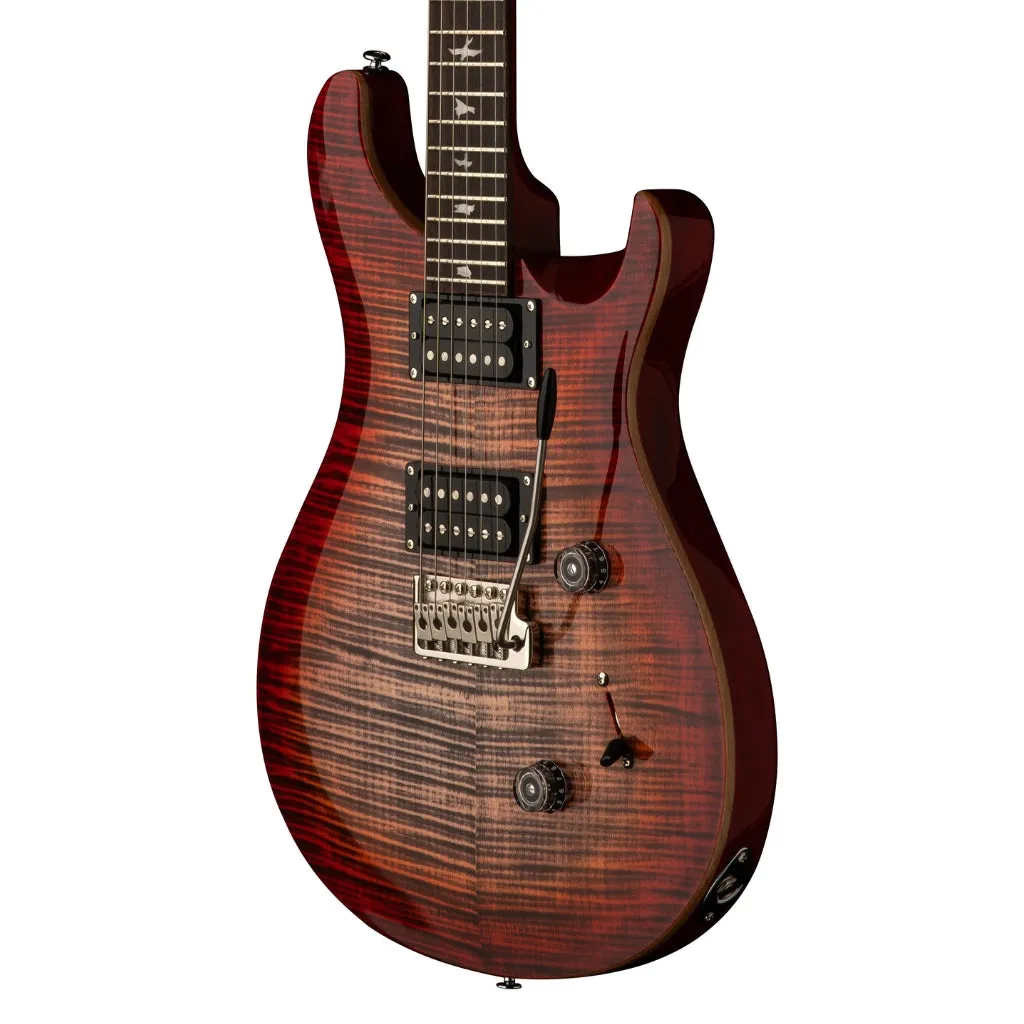 PRS SE Custom 24 Electric Guitar - Charcoal Cherry Burst