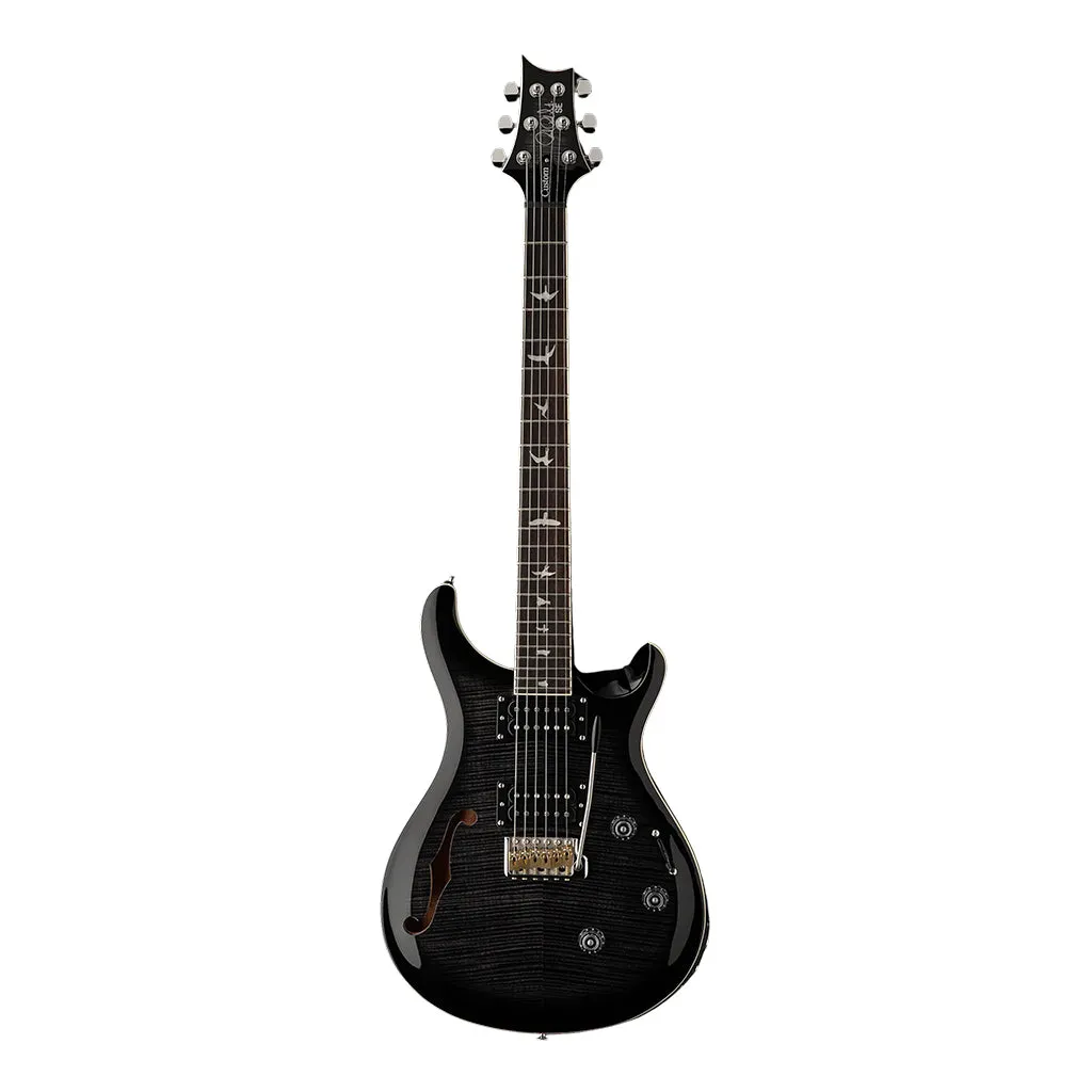 PRS SE Custom 24 Semi Hollow Piezo - Charcoal Burst