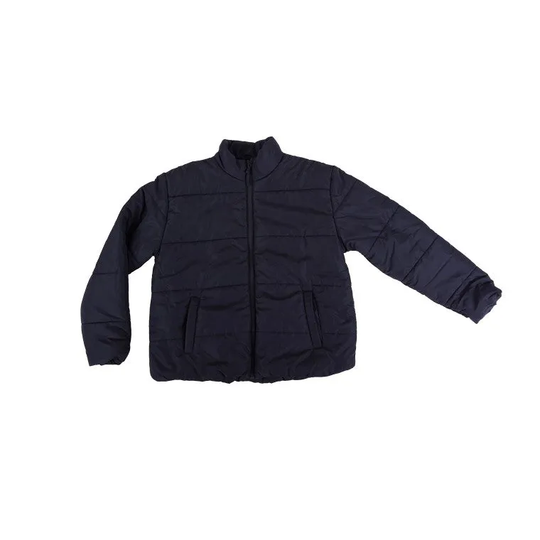 Puffa Jacket, Charcoal, Size XL