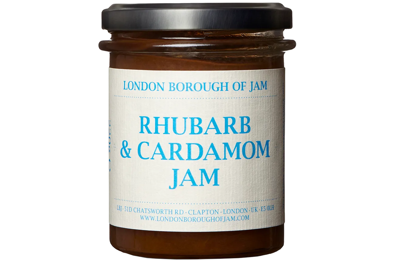 Rhubarb & Cardamom Jam