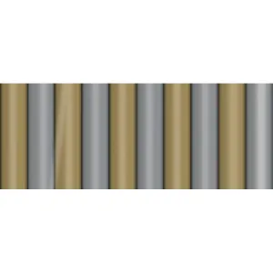 Roll Wrap, Gold or Silver Asstd, 2m